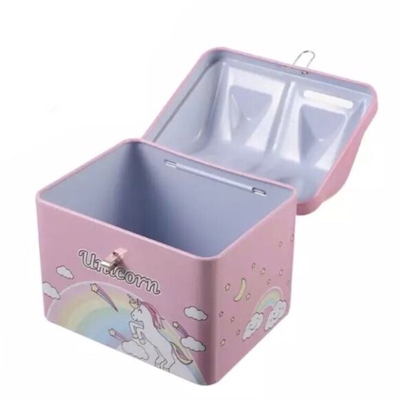 🆕Pink Storage Box With Lock & Key Set - Picture 4 of 7